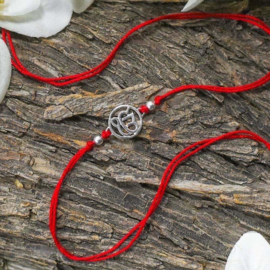 925 Silver Ik Onkar Rakhi