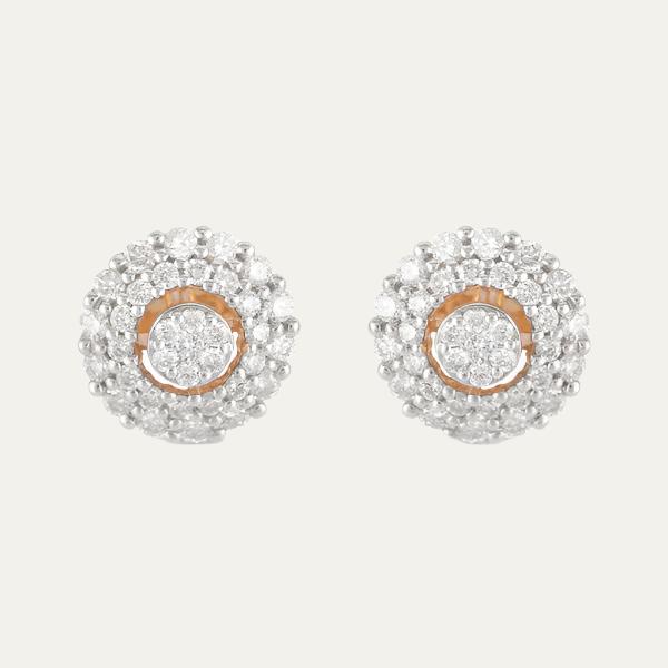 Aukera - Dazzle Cascade Halo Ear Studs
