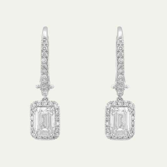 Aukera - Enchanting Eternity Diamond Hoops