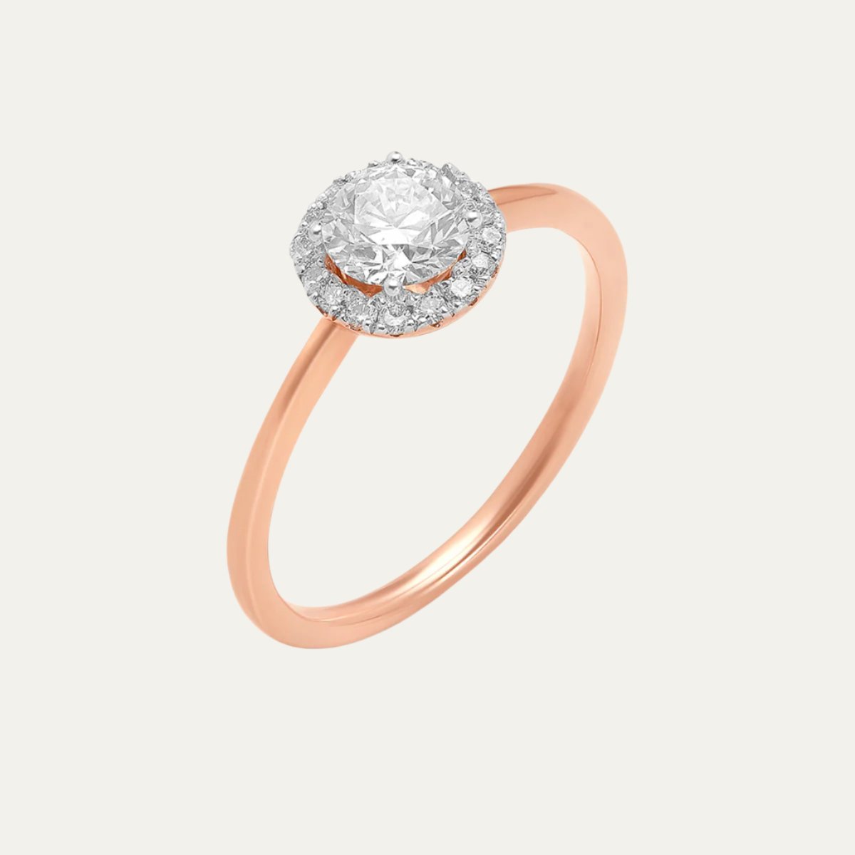 Aukera - Blushing Beauty Halo Ring