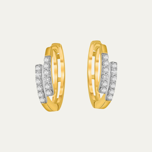 Aukera - Cascade Hoop Earrings