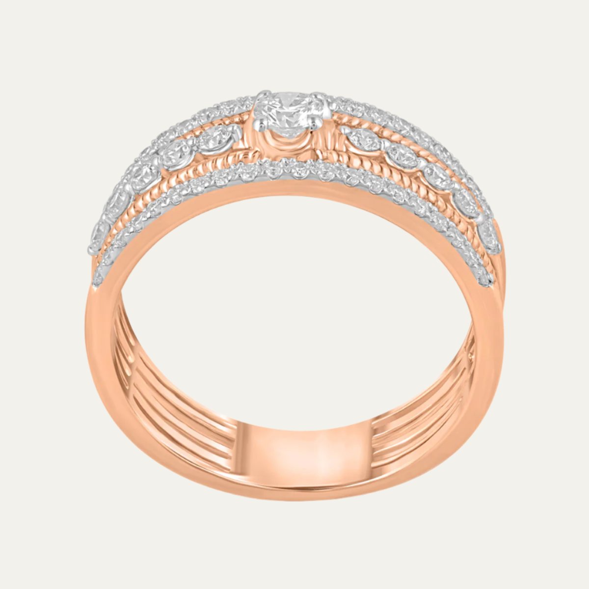 Aukera - Celestial Cascade Diamond Band