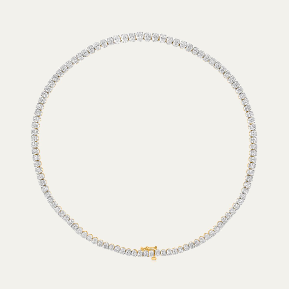 Aukera - Eternity Sparkle Diamond Necklace
