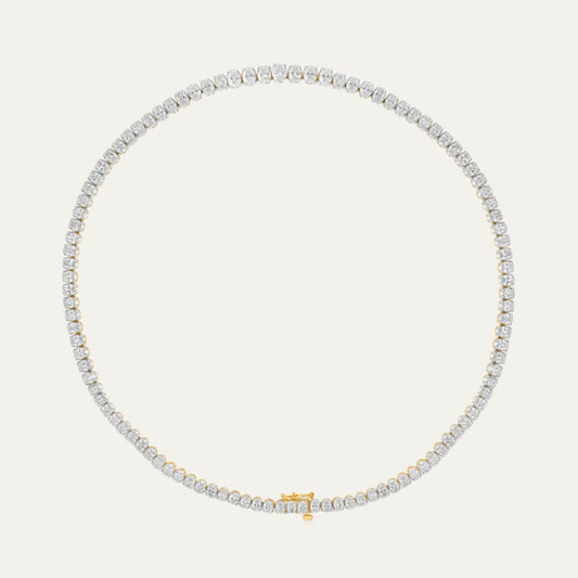Aukera - Eternity Sparkle Diamond Necklace