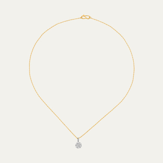 Aukera - Luminous Petals Flower Pendant