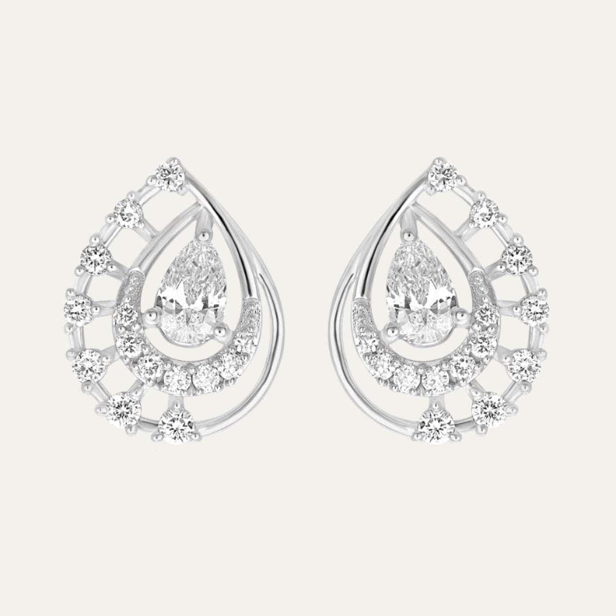 Aukera - Pear Ensemble Earrings