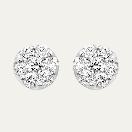Aukera - Twinkling Diamond Studs