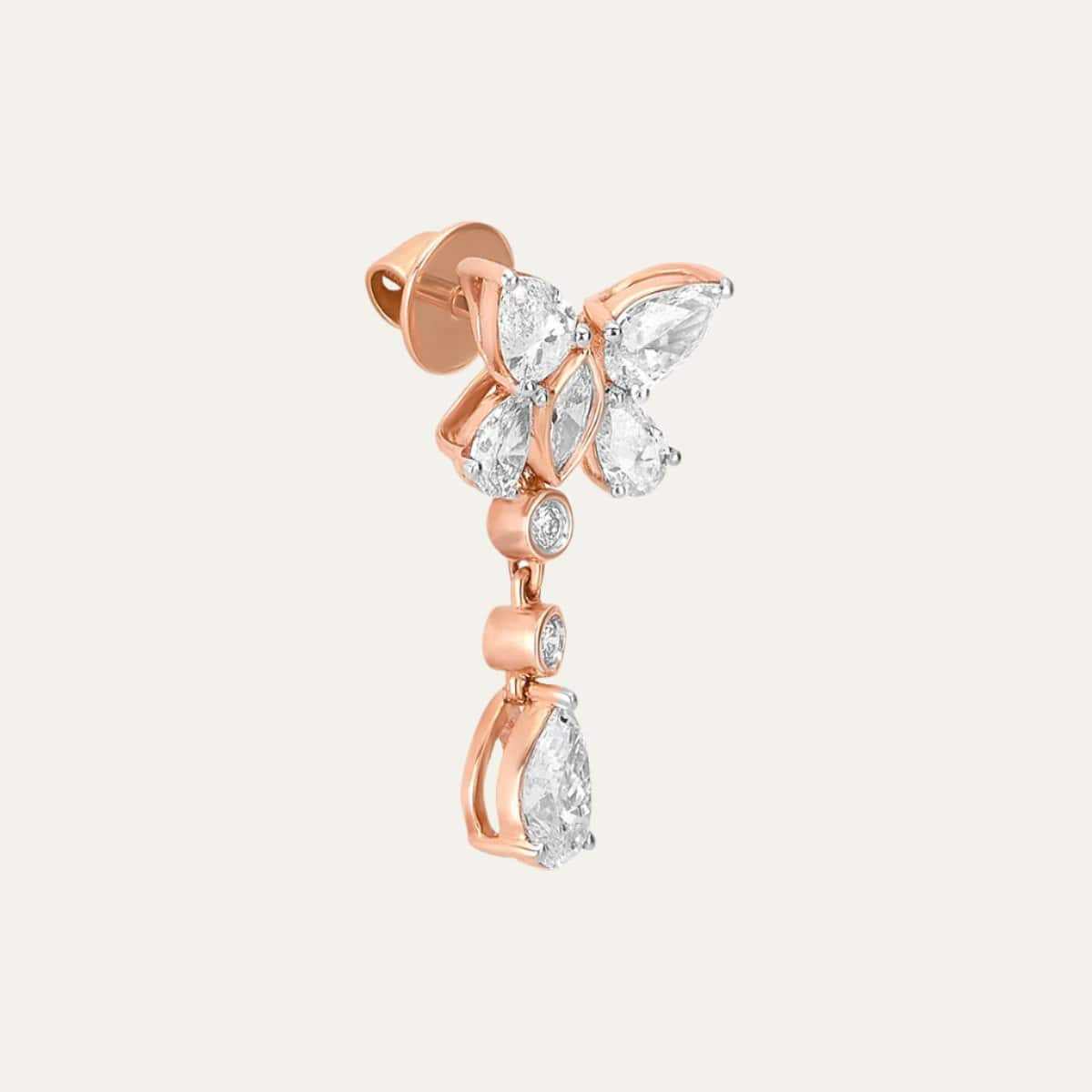 Aukera-RosÃ© Wing Radiance Earrings