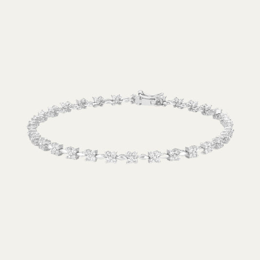 Aukera - Tennis Bracelet with Isotoxal Star