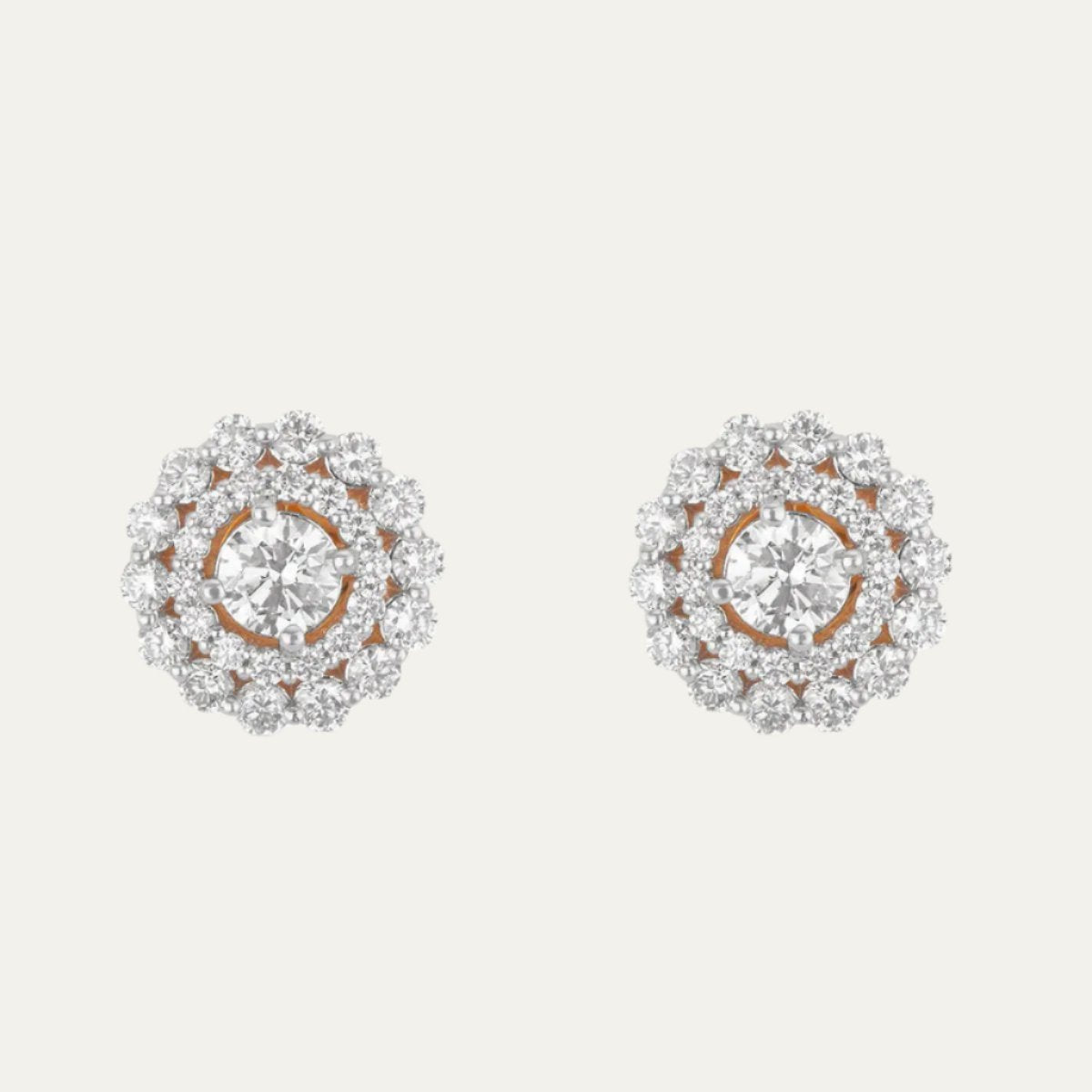 Aukera - Heavenly Brilliance Solitaire Stud Earrings