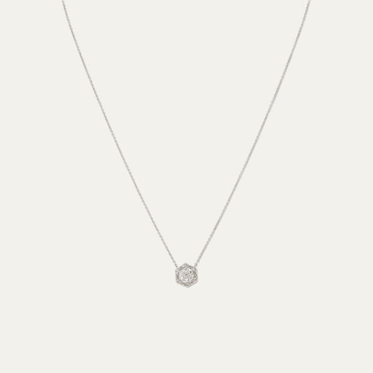 Aukera - Rosy Radiance - Nakshatra Hexa Pendant