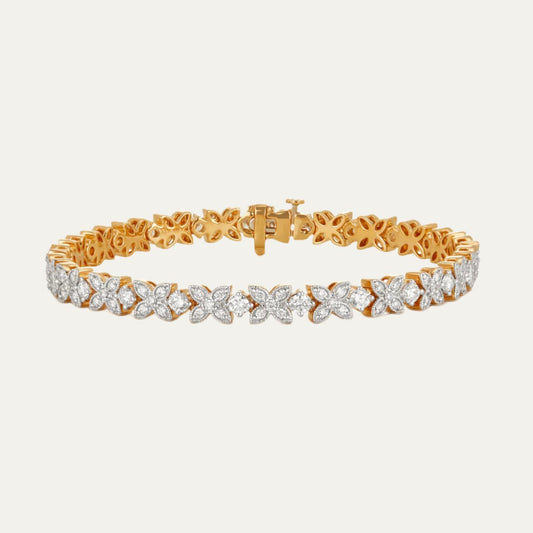 Aukera - Infinite Cluster Tennis Bracelet