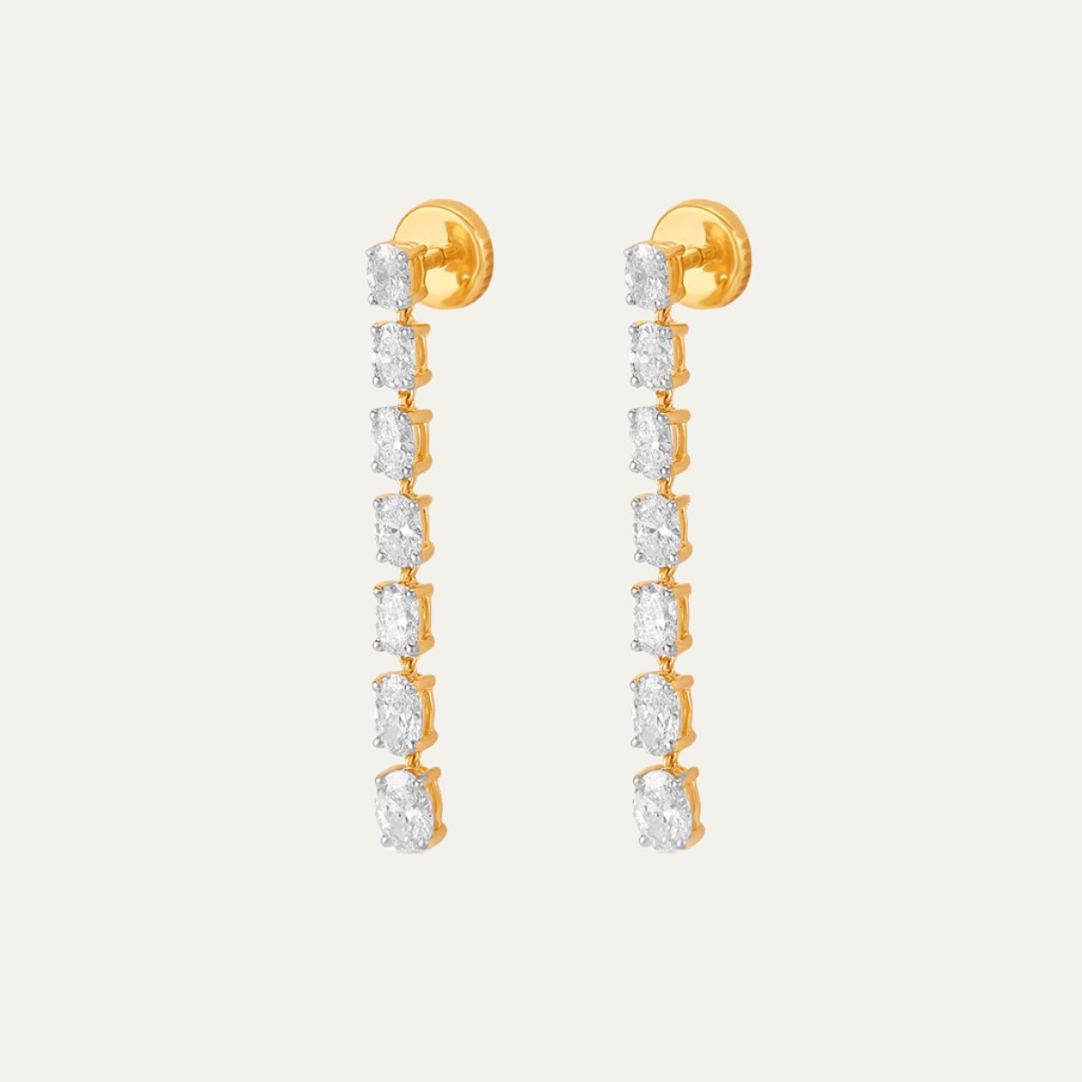 Aukera - Eternity Cascade Drop Earrings