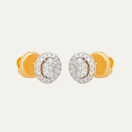 Aukera - Celestial Radiance - Nakshatra Halo Ear Studs