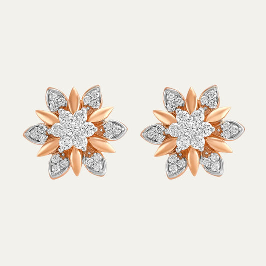 Aukera - Celestial Petal Adorn Studs