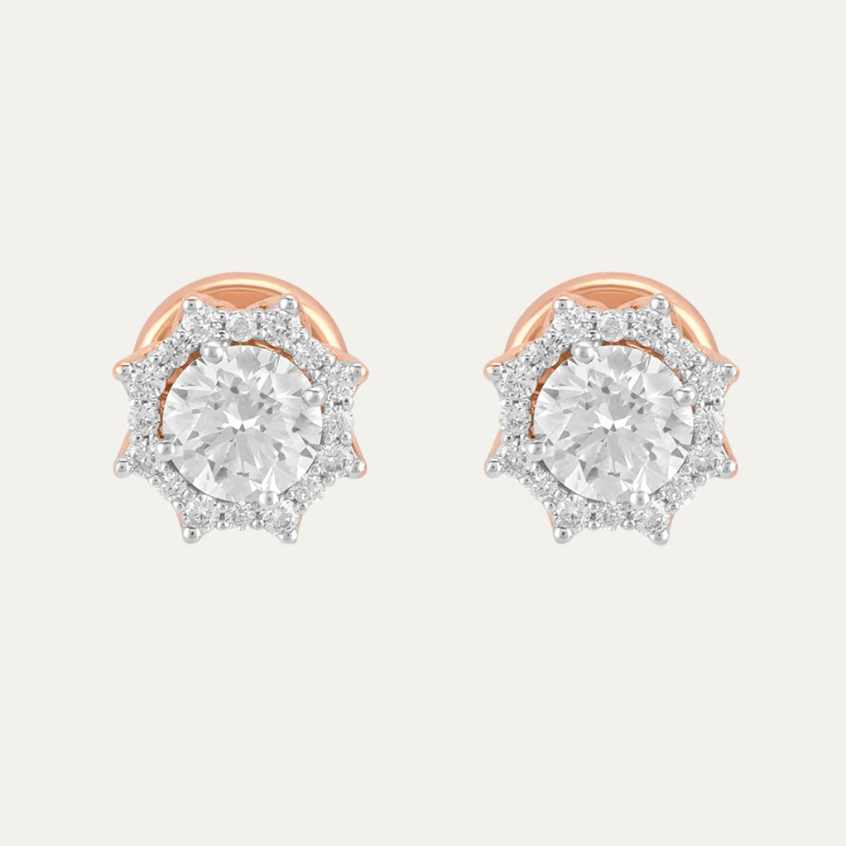 Aukera - Rose Radiance Studs