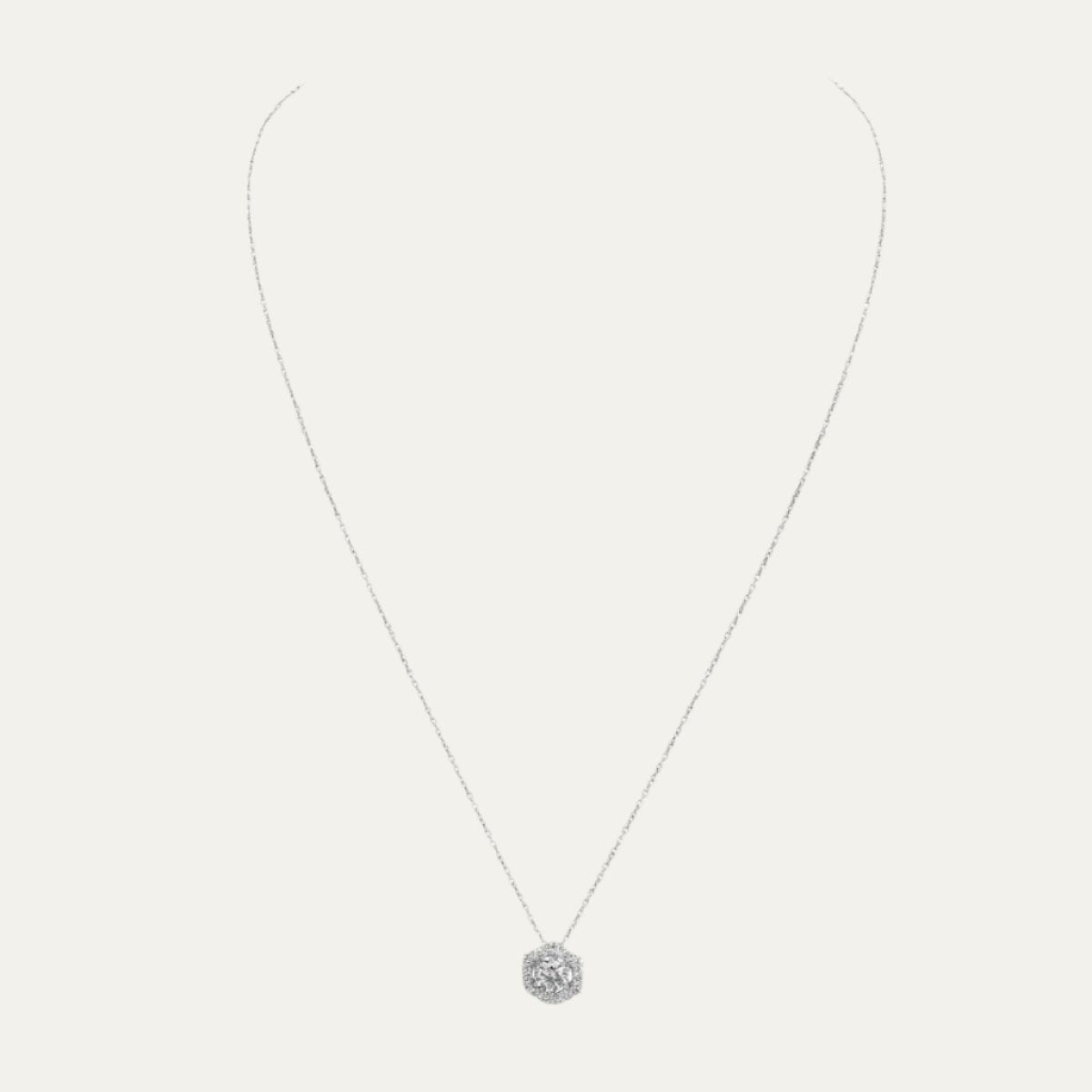 Aukera - HexaGlow Diamond Pendant