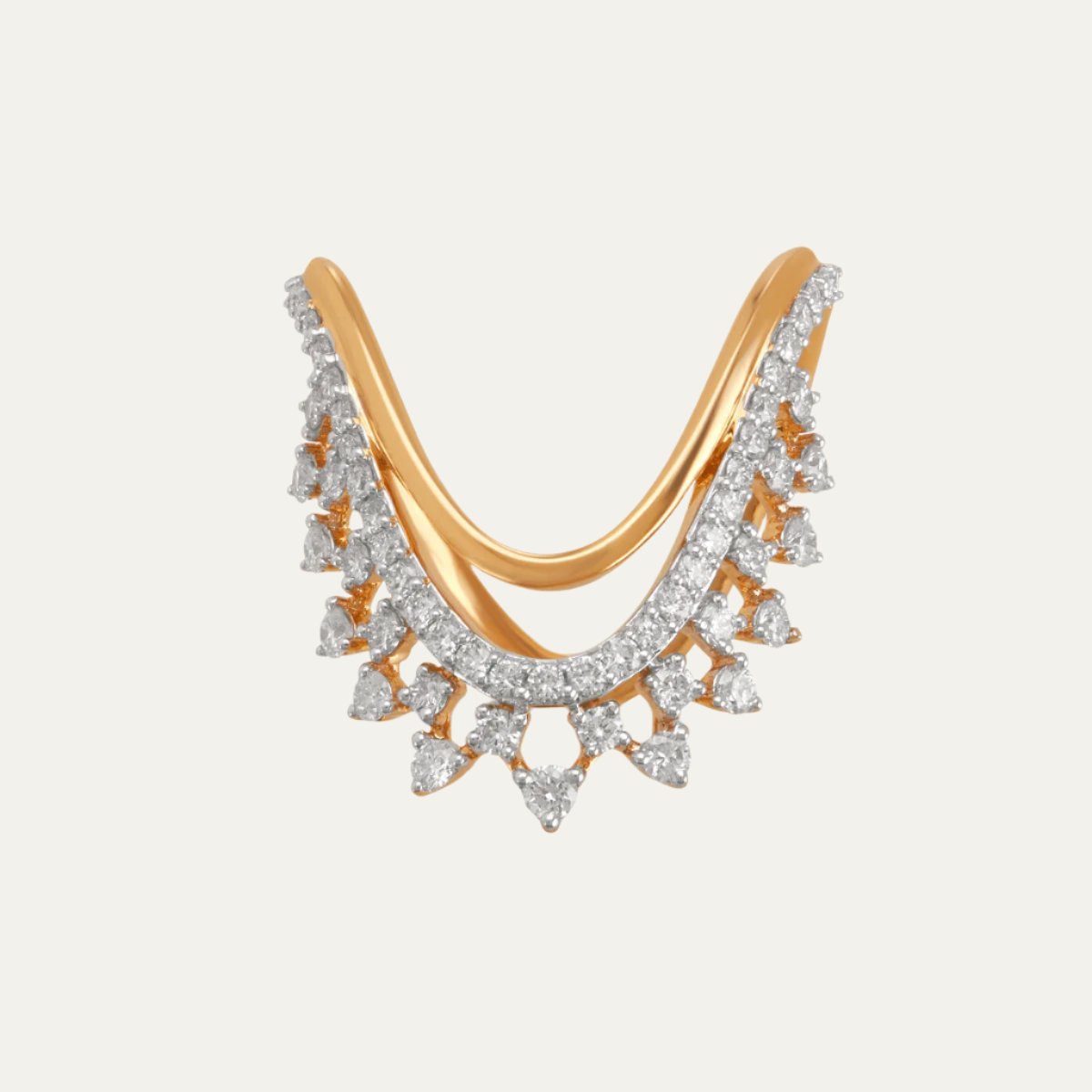 Aukera - Gilded Brilliance Vanki Highlight Ring