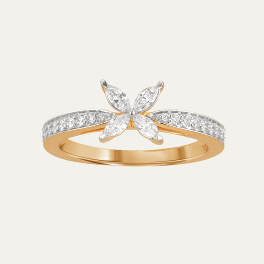 Aukera - Enchanted Butterfly Allure Marquise Diamond Ring