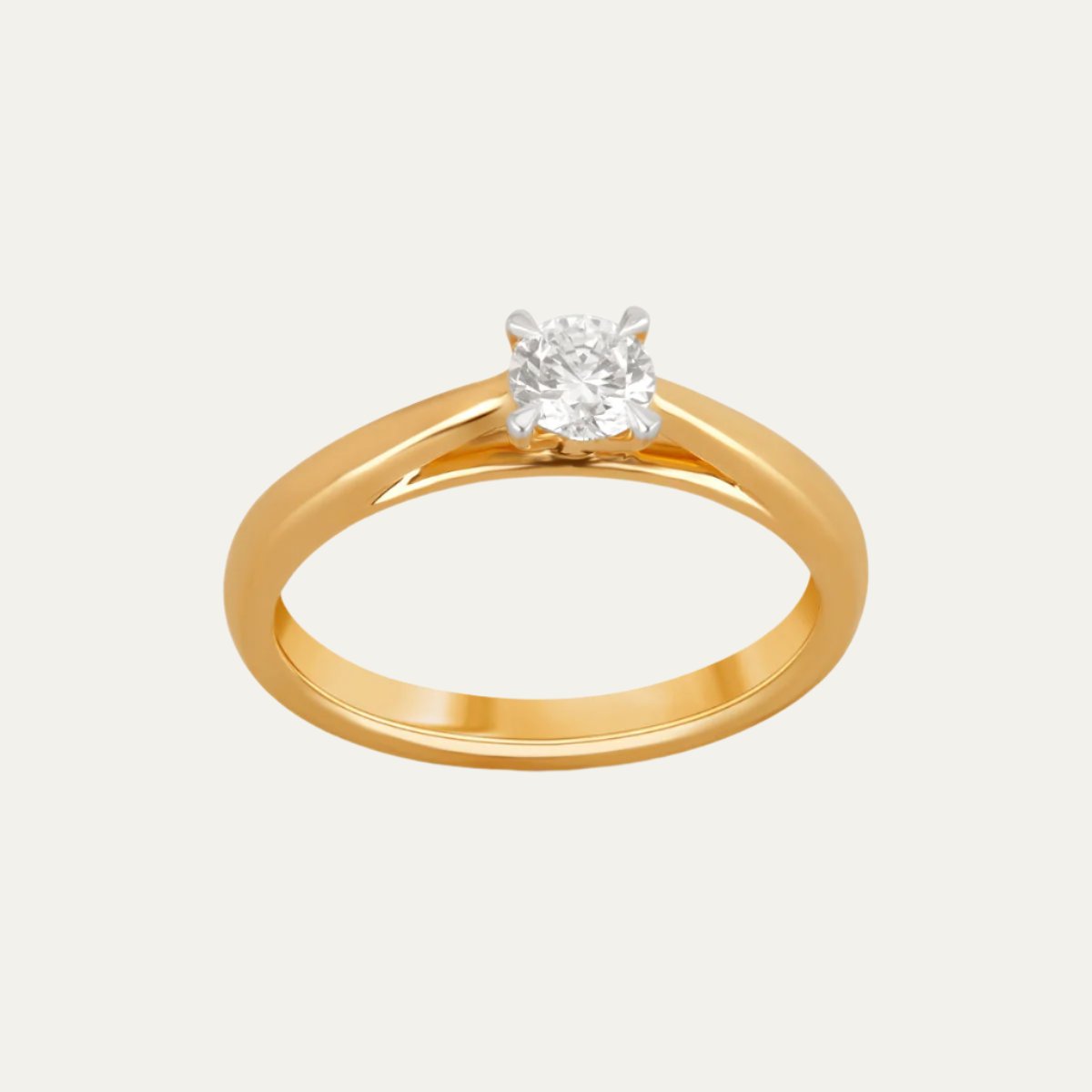 Aukera - Starlet Spark Solitaire Ring