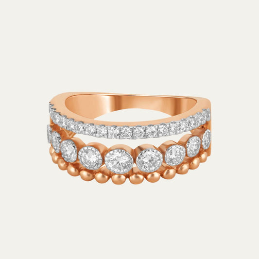 Aukera - Half Eternity Delight Diamond Band