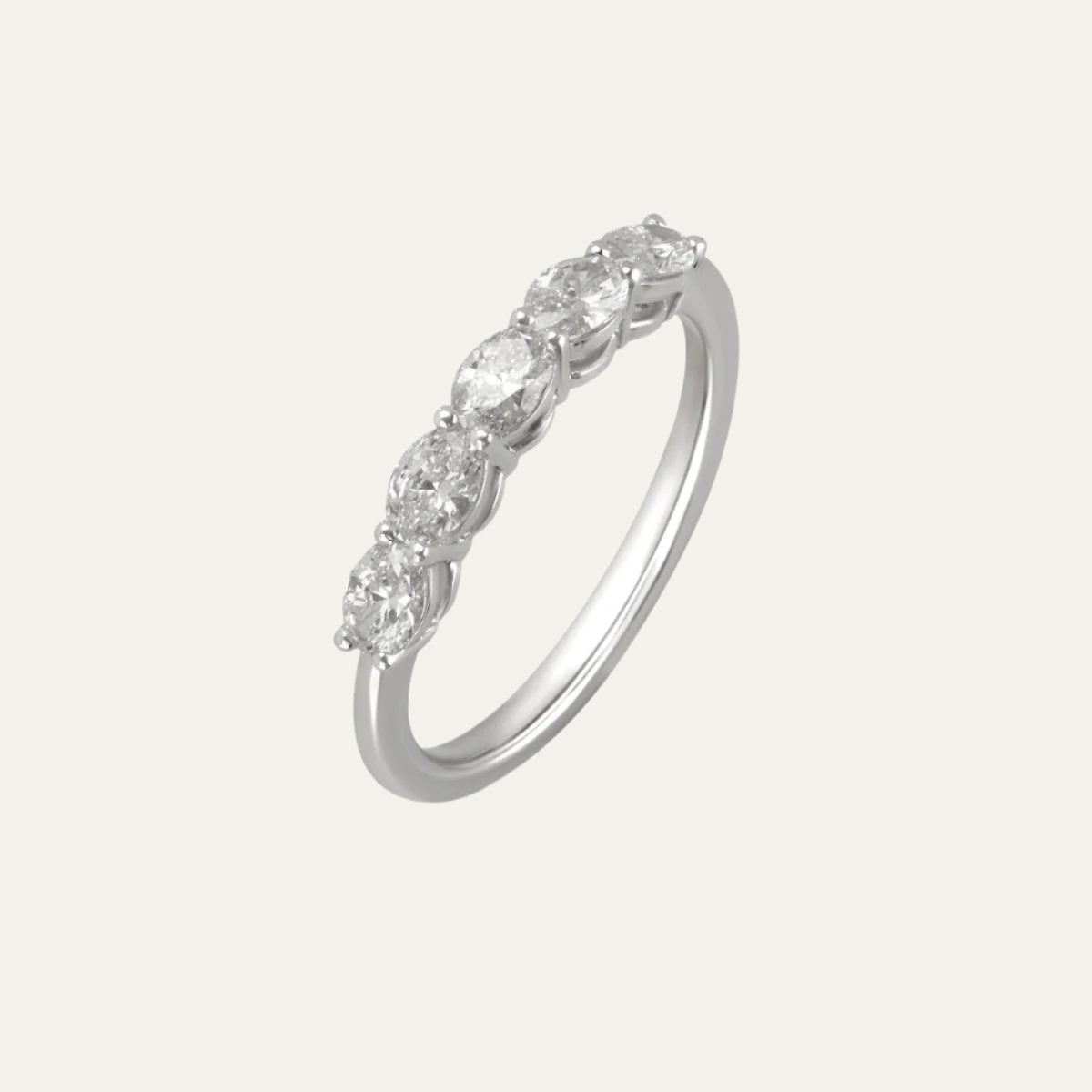Aukera - Whispering Perpetuity White Gold Diamond Ring