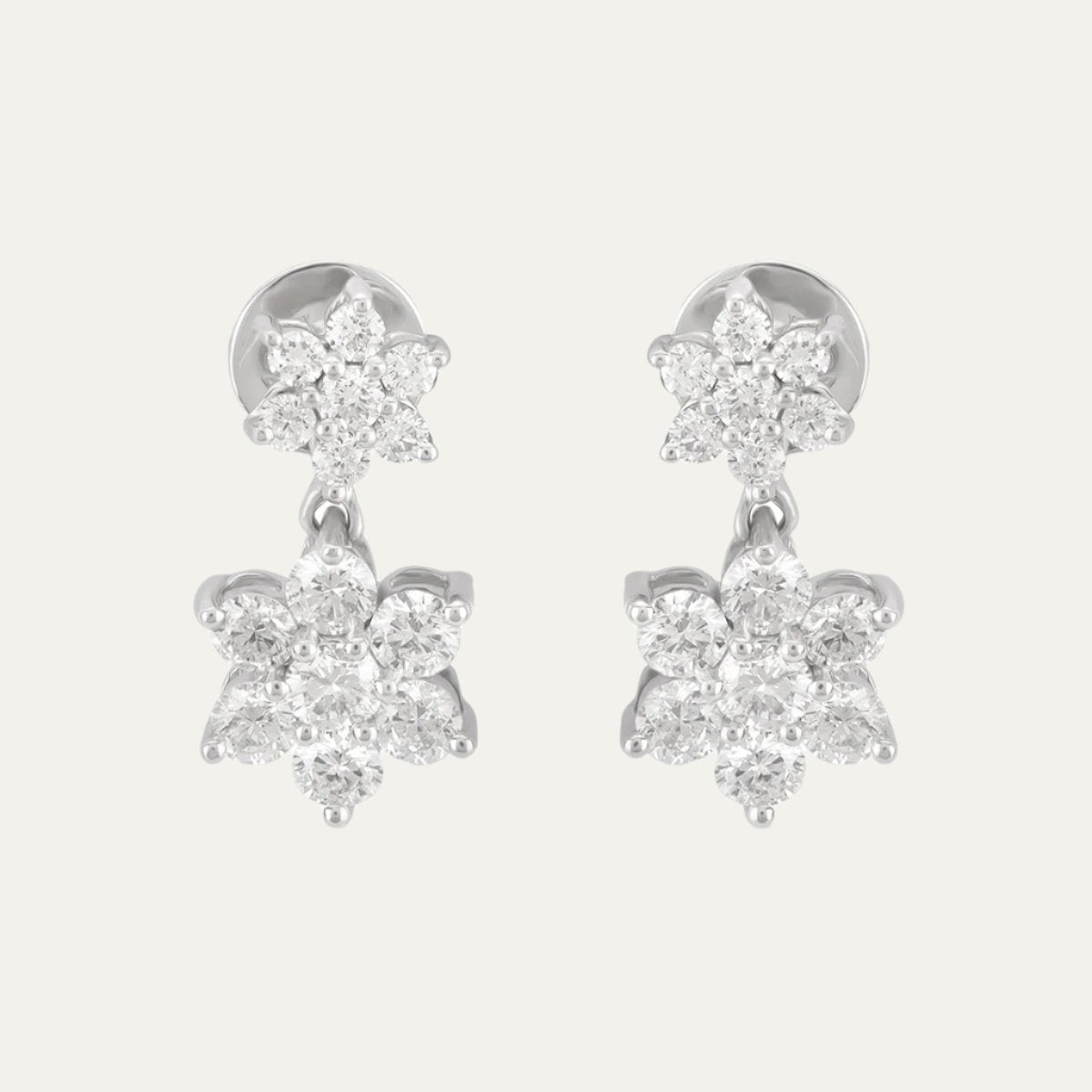 Aukera - Celestial Cascades - Nakshatra Drop Earrings
