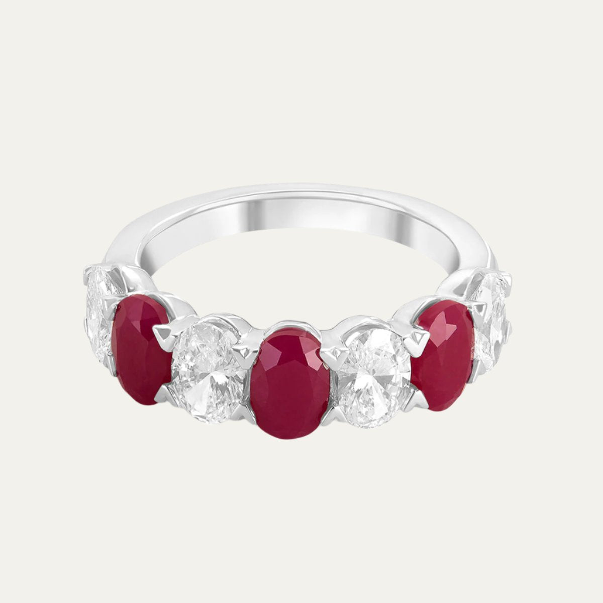 Aukera - Radiant Ruby Bloom Ring