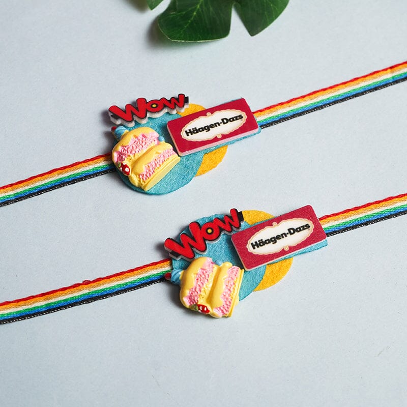 Wow Haagen Dazs Quirky Rakhi