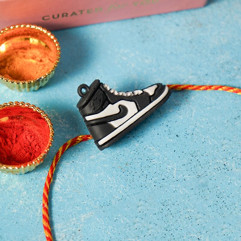 Black Jordan Sneaker Rakhi