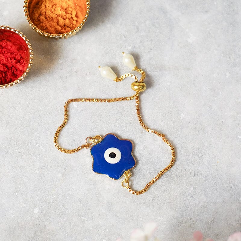 Alluring Evil Eye Bracelet Rakhi