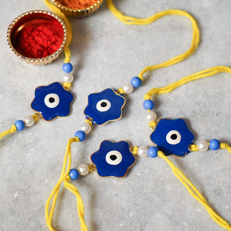 Alluring Evil Eye Kids Rakhi
