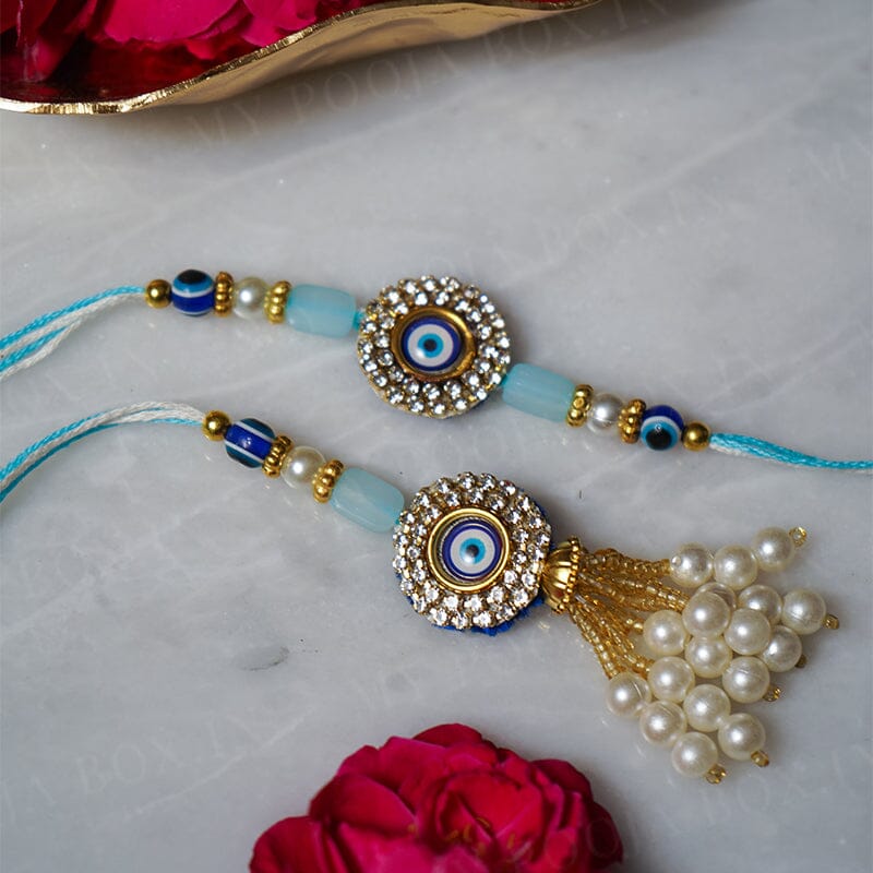 Evil Eye Gaze Bhaiya Bhabhi Rakhi