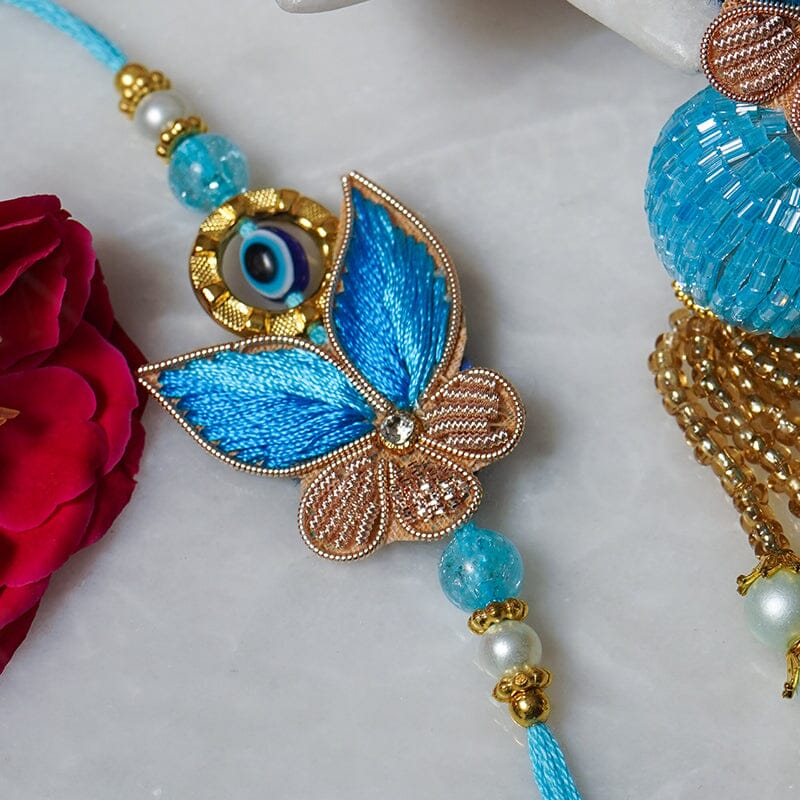 Charming Evil Eye Bhaiya Bhabhi Rakhi