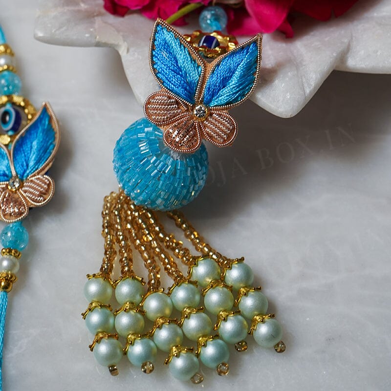 Charming Evil Eye Bhaiya Bhabhi Rakhi