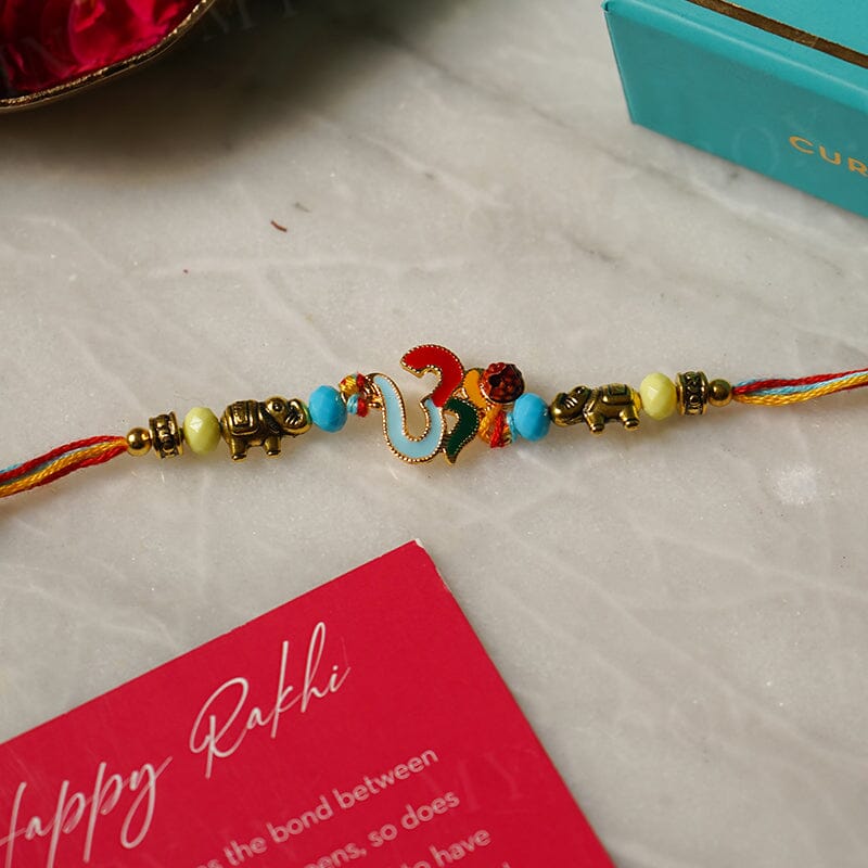 OM Design Bhaiya Rakhi
