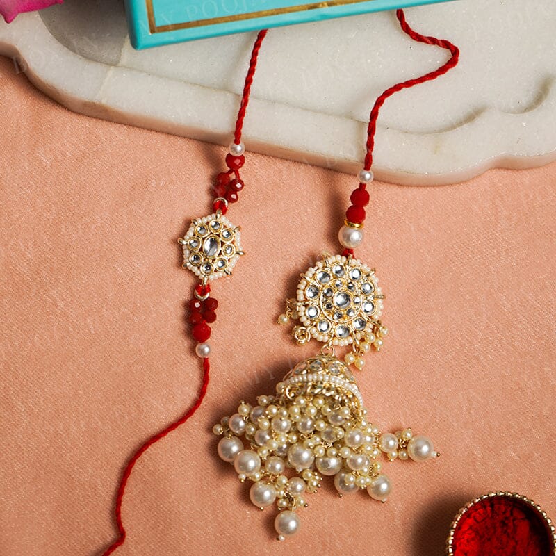 Shahi Pearl Abhooshan Bhaiya Bhabhi Rakhi