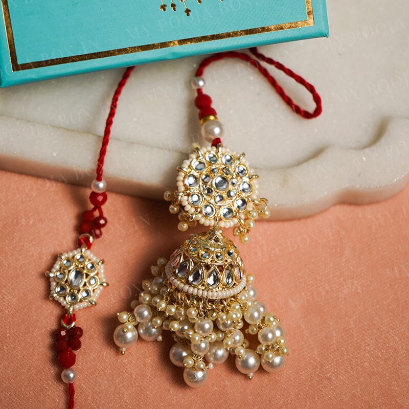 Shahi Pearl Abhooshan Bhaiya Bhabhi Rakhi