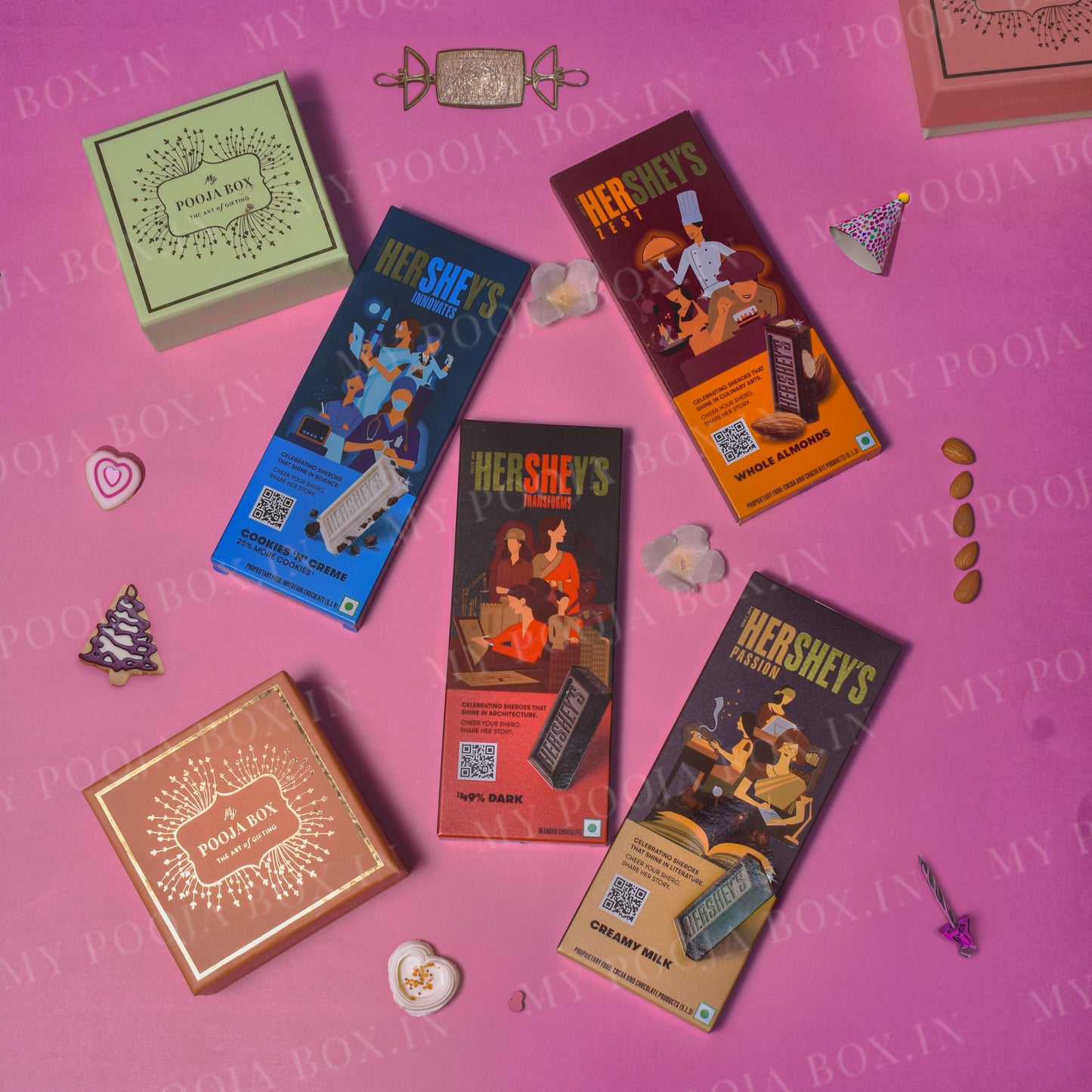 Hershey's Bars Dark Chocolate 100GMS