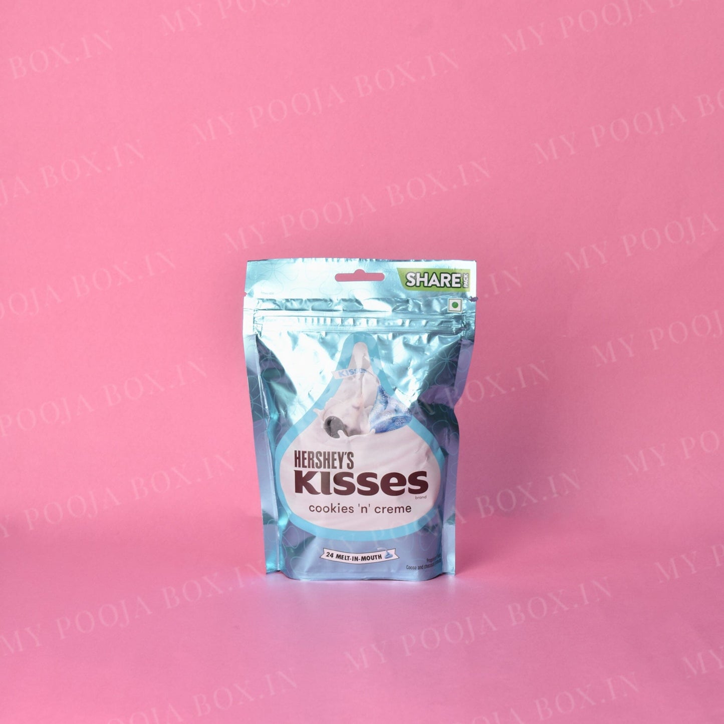 Hershey's Kisses Cookies & Creme Chocolate 113.4 GMS