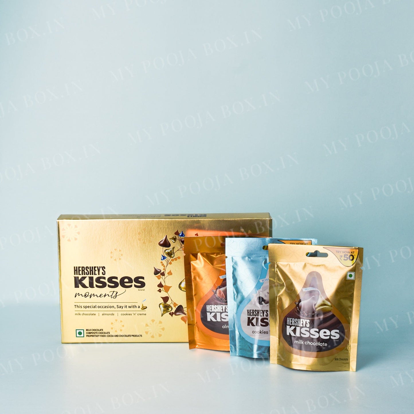 Hershey's Kisses Cookies & Creme Chocolate 113.4 GMS