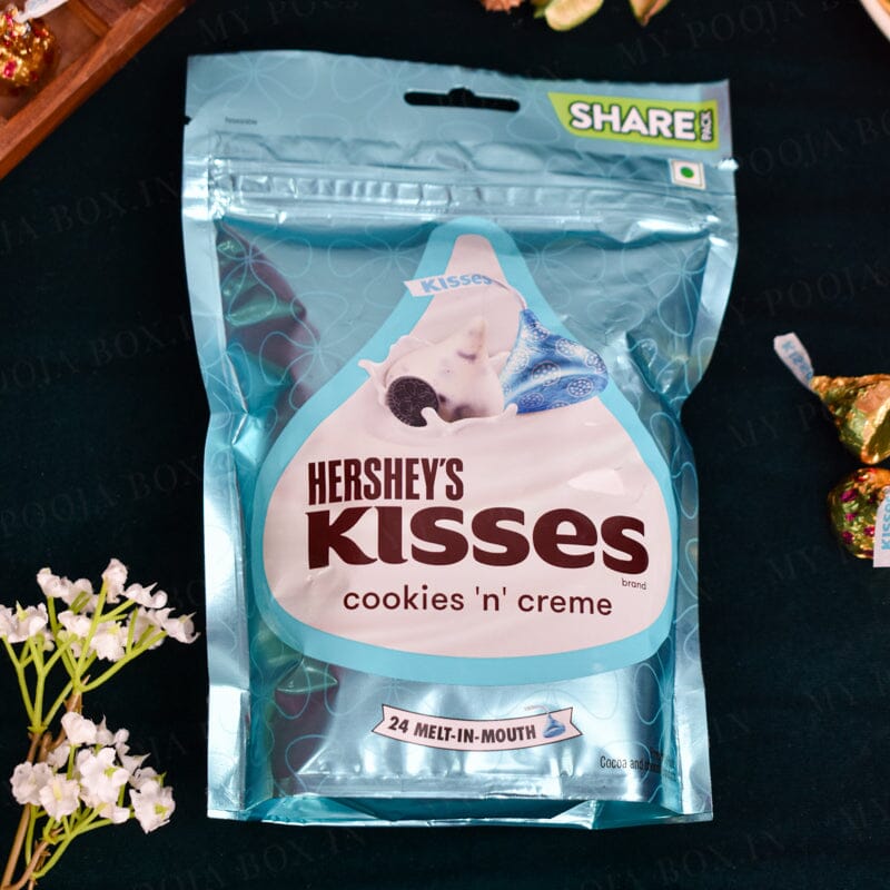 Hershey's Kisses Cookies & Creme Chocolate 113.4 GMS