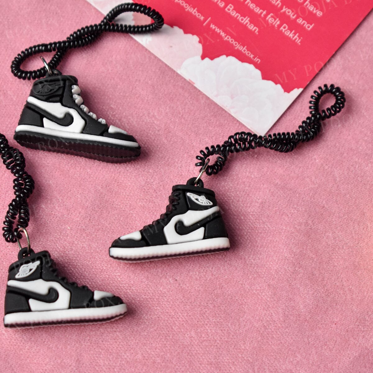 Black Jordan Sneaker Rakhi