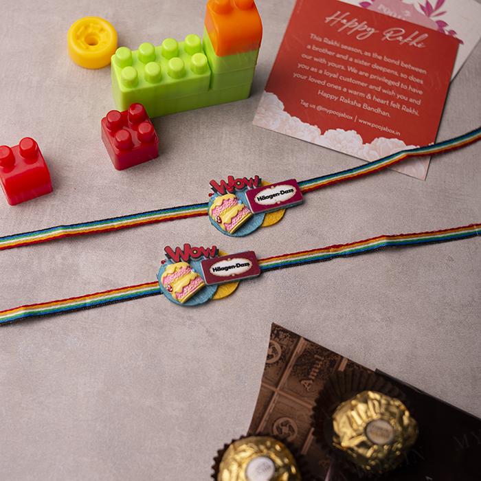 Wow Haagen Dazs Quirky Rakhi