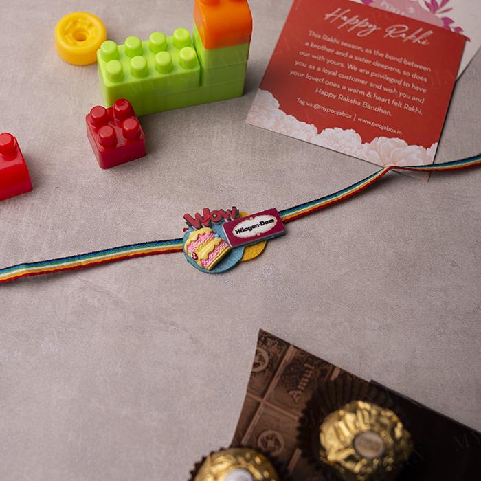 Wow Haagen Dazs Quirky Rakhi
