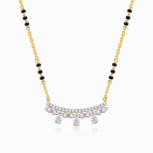 Gold Pavitra Diamond Mangalsutra