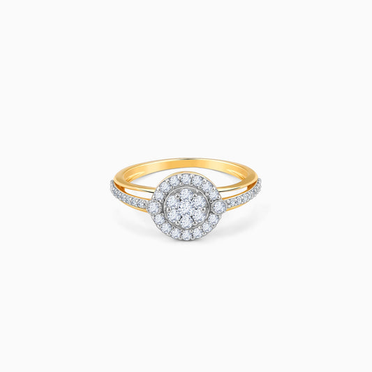 Gold Epireal Diamond Ring