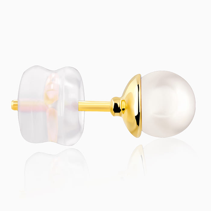 Gold Pearl-fect Studs
