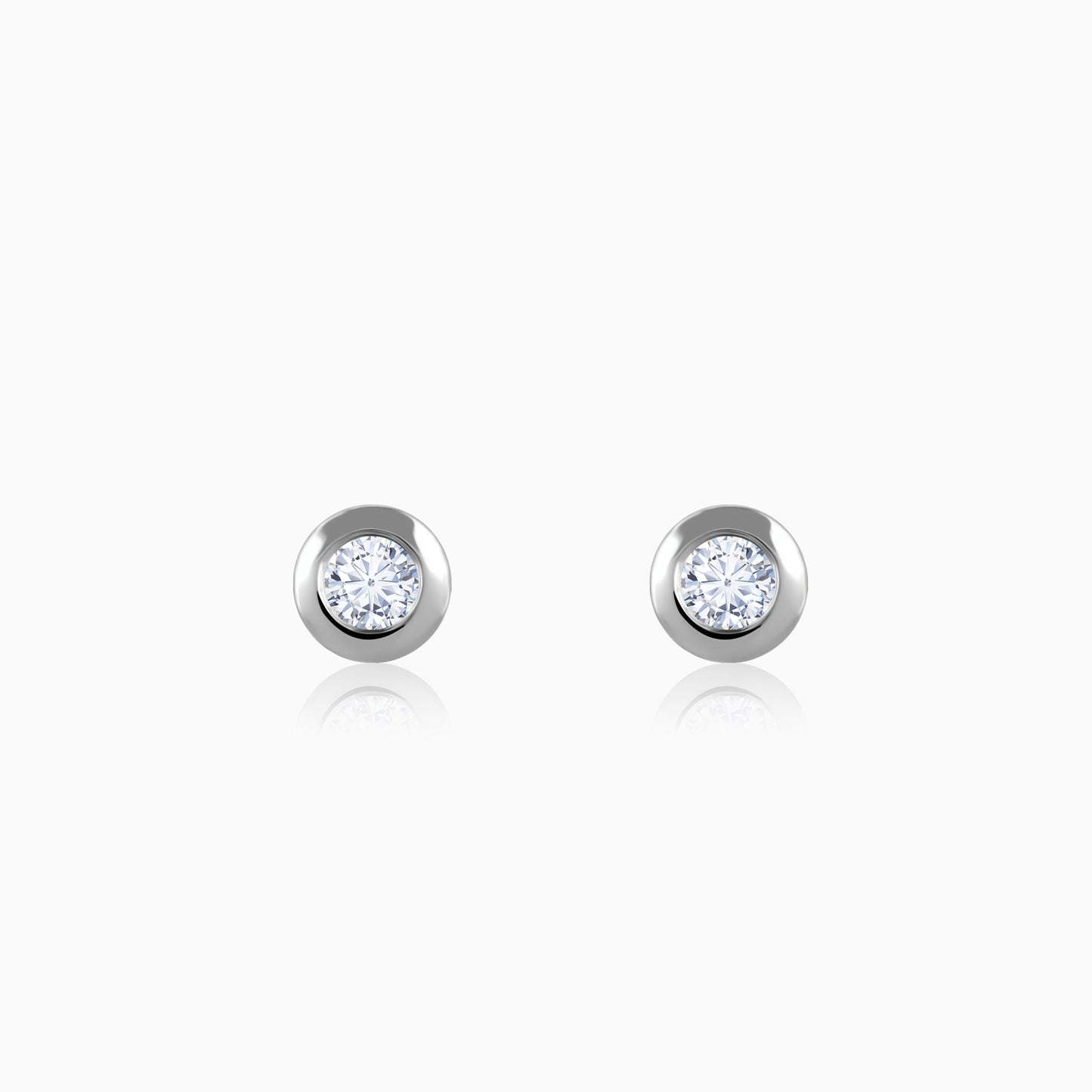 Gold Mimo Diamond Stud Earrings