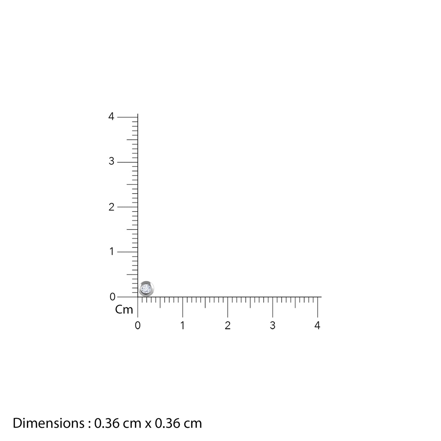 Gold Mimo Diamond Stud Earrings